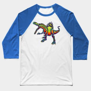 Spinosaurus Baseball T-Shirt